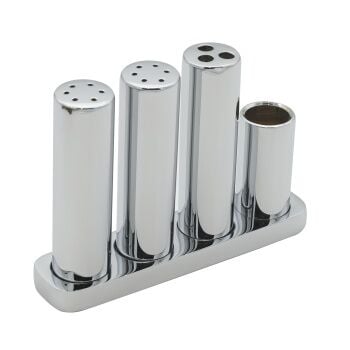 Aksy 0010 Chrome Tuzluk Biberlik 4'lü takım