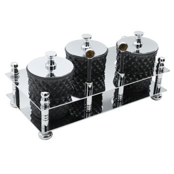 Aksy 0020 Chrome Baharat Takımı B/S/M/B Cam