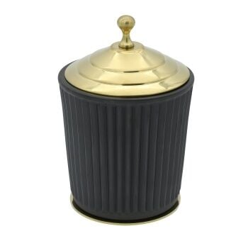 Aksy 0030 Mat Gold Baharat Tekli S-M-B Çizgili Cam