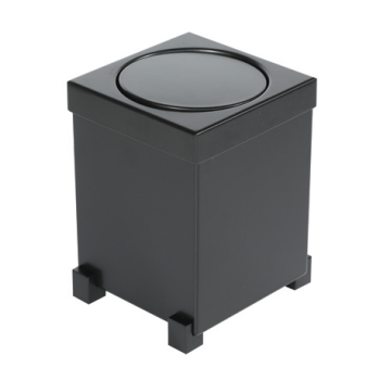 Aksy 1226D Mini Çöp Kovası Mat Siyah