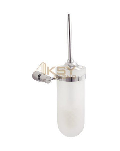 Aksy 8305 Aspendos Montajlı Klozet Fırçası Chrome