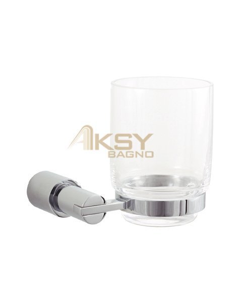 Aksy 8306 Aspendos Montajlı Diş Fırçalık Chrome