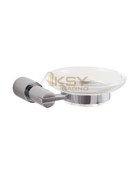 Aksy 8307 Aspendos Montajlı Sabunluk Chrome