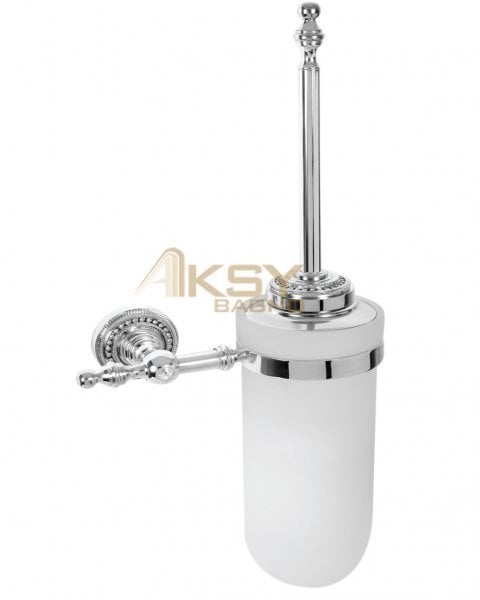Aksy 7805 Eldorado Montajlı Klozet Fırçası Chrome