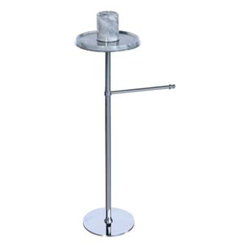 Aksy 9020-2 Set Chrome Çok Amaçlı tepsi ve Havlu Bar
