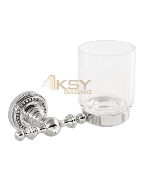 Aksy 7806 Eldorado Montajlı Diş Fırçalık Chrome