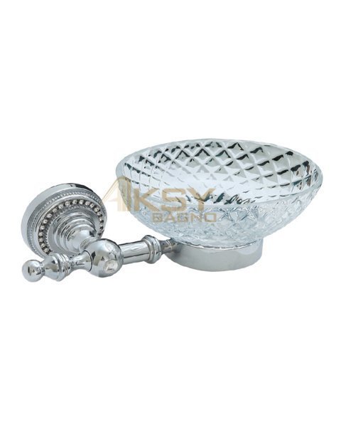 Aksy 7807 Eldorado Montajlı Sabunluk Chrome B.Cam